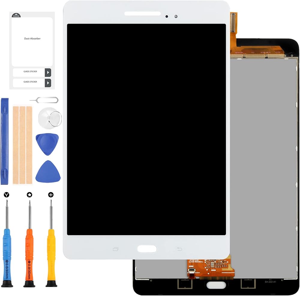 LADYSON 8" LCD Display Screen Touch Digitizer Assembly for Samsung Tab A