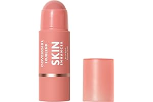 CoverGirl Trublend Skin Enhancer Blush Balm Stick, 220 Nude Flush, Vegan Formula, Easy to Use, Glides on Effortlessly, Non-Greasy, Doesn't Crease, 0.21oz