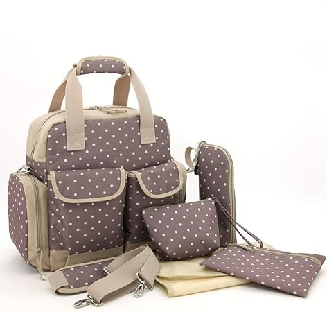 khaki baby changing bag
