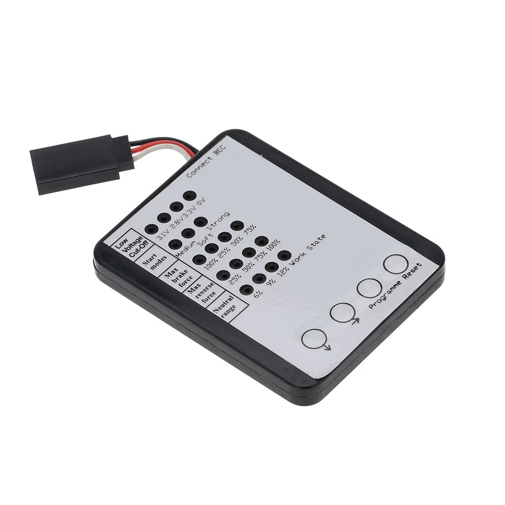 Gool Rc Programming Card For Rc Car Esc Brushless Electronic Speed