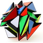 TANCH Skewb Twisty Speed Cube Magic Cube Puzzle Toy Black