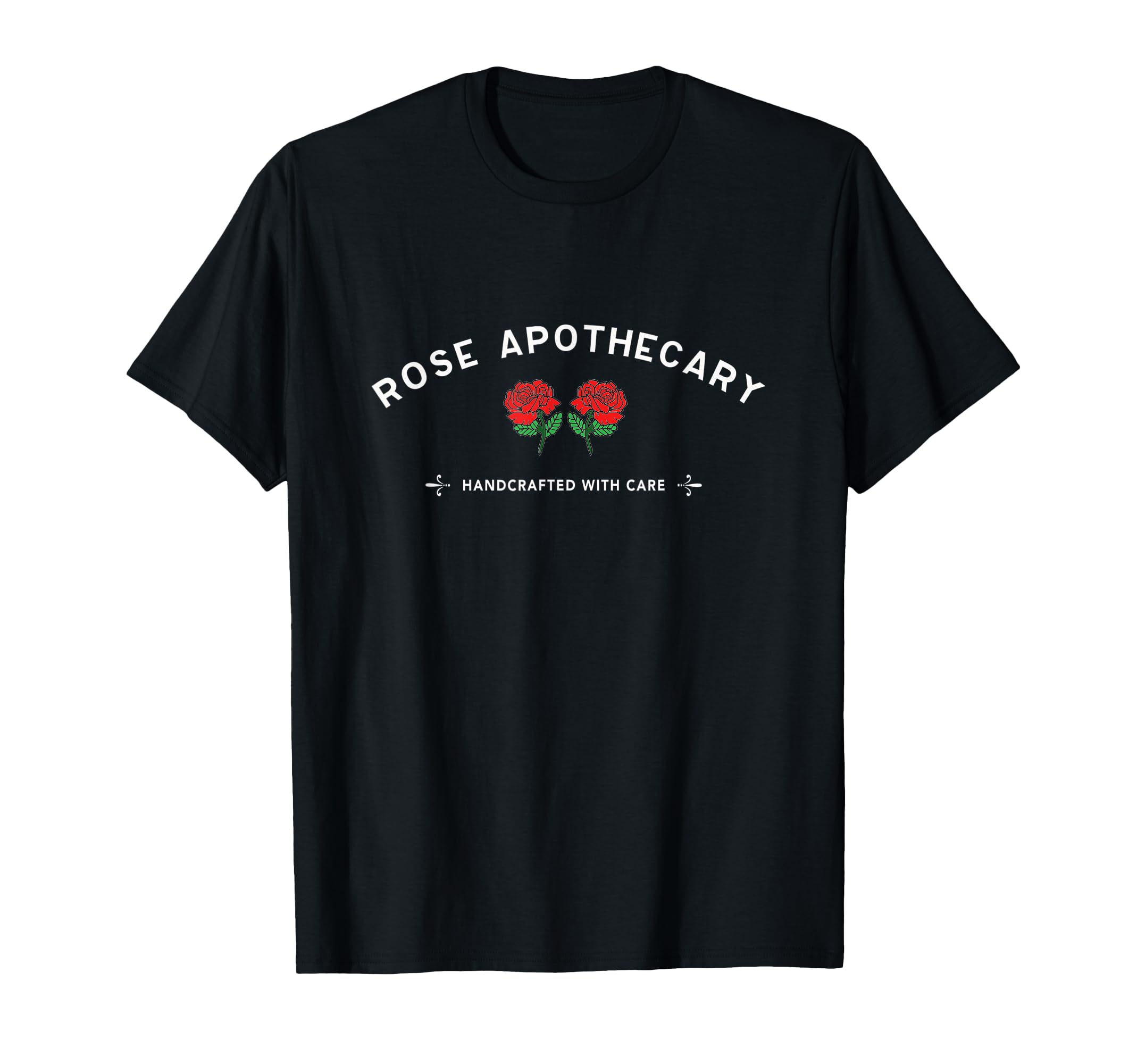 Photo 1 of *pink*
*2XL*
Rose Apothecary Red Flowers Store Handmade With Care T-Shirt