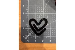 Giant Paper Clip Decorative Acrylic Paper Clip - Elegant and Original Paper Organizer - Teacher Gift and Modern Office (Black