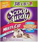 Scoop Away Multi-Cat, Scented Cat Litter, 38 Pound Carton
