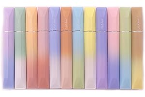 COLNK Pastel Highlighter Pen Set, 12 Counts of Highlighter Color Pens, Chisel Tip,Aesthetic highlighters Assorted Colors for Color Coding,Planner Journaling,No Bleed