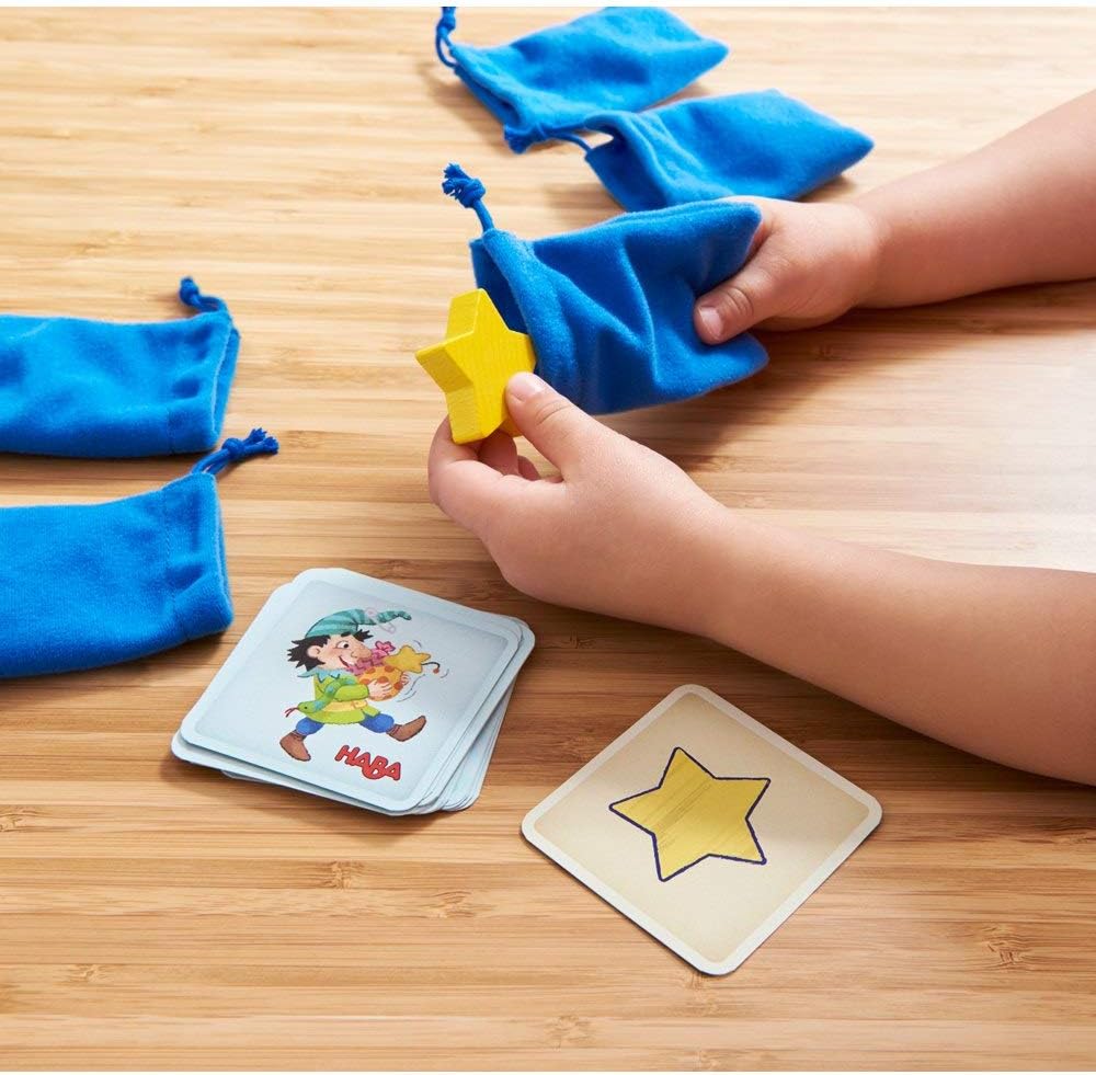 HABA 304508 Fiddle Faddle! Feeling-Finding Game, Educational Wooden Game for Children (Ages 3+), Enhances Fine Motor Skills - Image 4