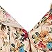 Taydey Women Midi 50's Vintage Swing Skirt Size M Golden Flower