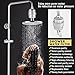 LANNEY 12-Stage Shower Filter Water Purifier Hard Water Softener with Replacement Cartridges, Fit Most Shower Head and Handheld Shower, Remove Chlorine Fluoride Hair & Skin Health