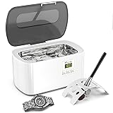 KECOOLKE Ultrasonic Jewelry Cleaning Machine, 600ml