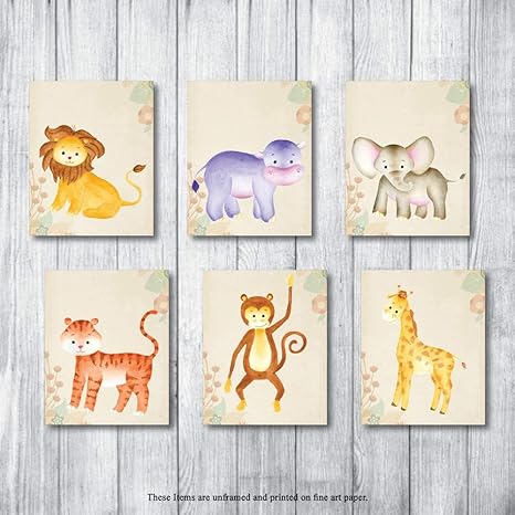 large nursery prints