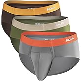 Cooling Nylon Briefs with Odor-Control Spacious Pouch, 3-Pack