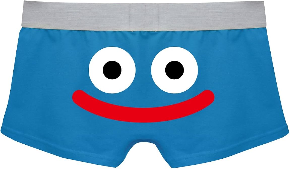 Amazon Co Jp シャレもん キッズ ボクサーパンツ 青 子供用 ニコニコ スマイル 面白プレゼント 下着 綿 服 ファッション小物