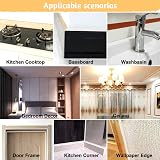 Yontree PVC Quadrant Trim 3m Self Adhesive Flexible Moulding Beading 9mm view 7