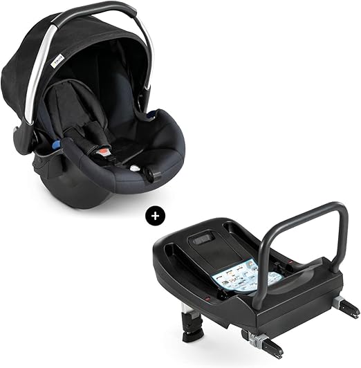 Hauck Comfort Fix Set, Lightweight Group 0 Car Seat with Isofix Base