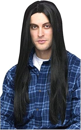 Fun World Men S Long Hair Men S Wig Accessory Blonde Standard