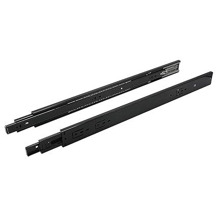 1 Pairs Probrico Dshh32bk Soft Close Slide Mount Drawer Slides