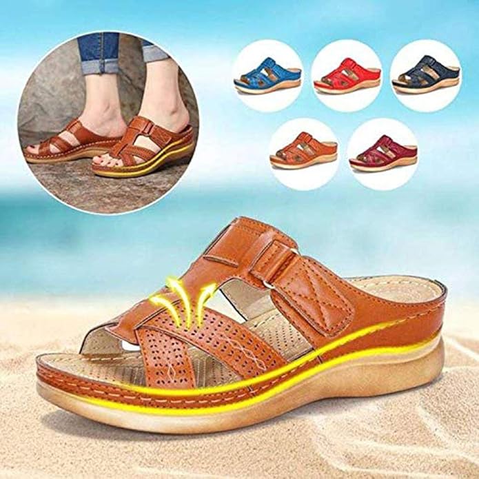 dr care premium orthopedic open toe sandals