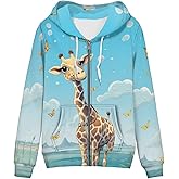 HUIACONG Womens Hoodies Zip Up Hoodie Y2K Women Clothes Sweatshirts Fall Fashion Outfits