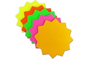 FLAGSIMP NeoPlex 2"x2" Round Neon Star Card
