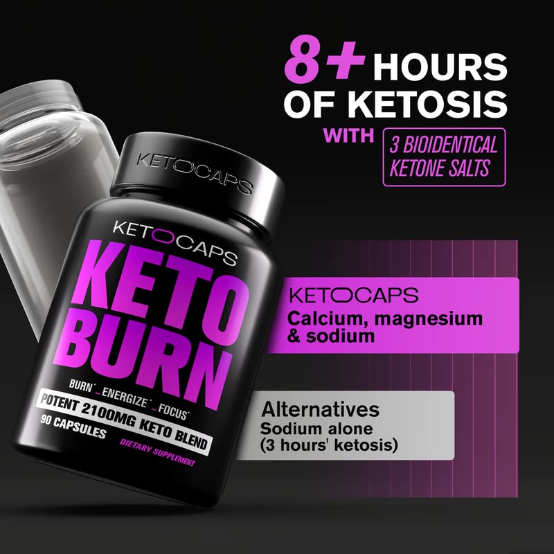 Keto Pills 3X Dose (60 Capsules) Advanced Keto Burn Diet Pills Best