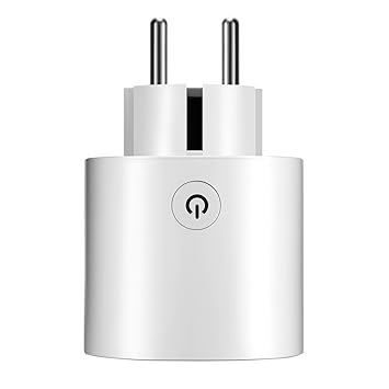 WAZA Mini Smart Plugs WiFi Enchufe WLAN Compatible con Alexa Google Home App Función 1 Pack