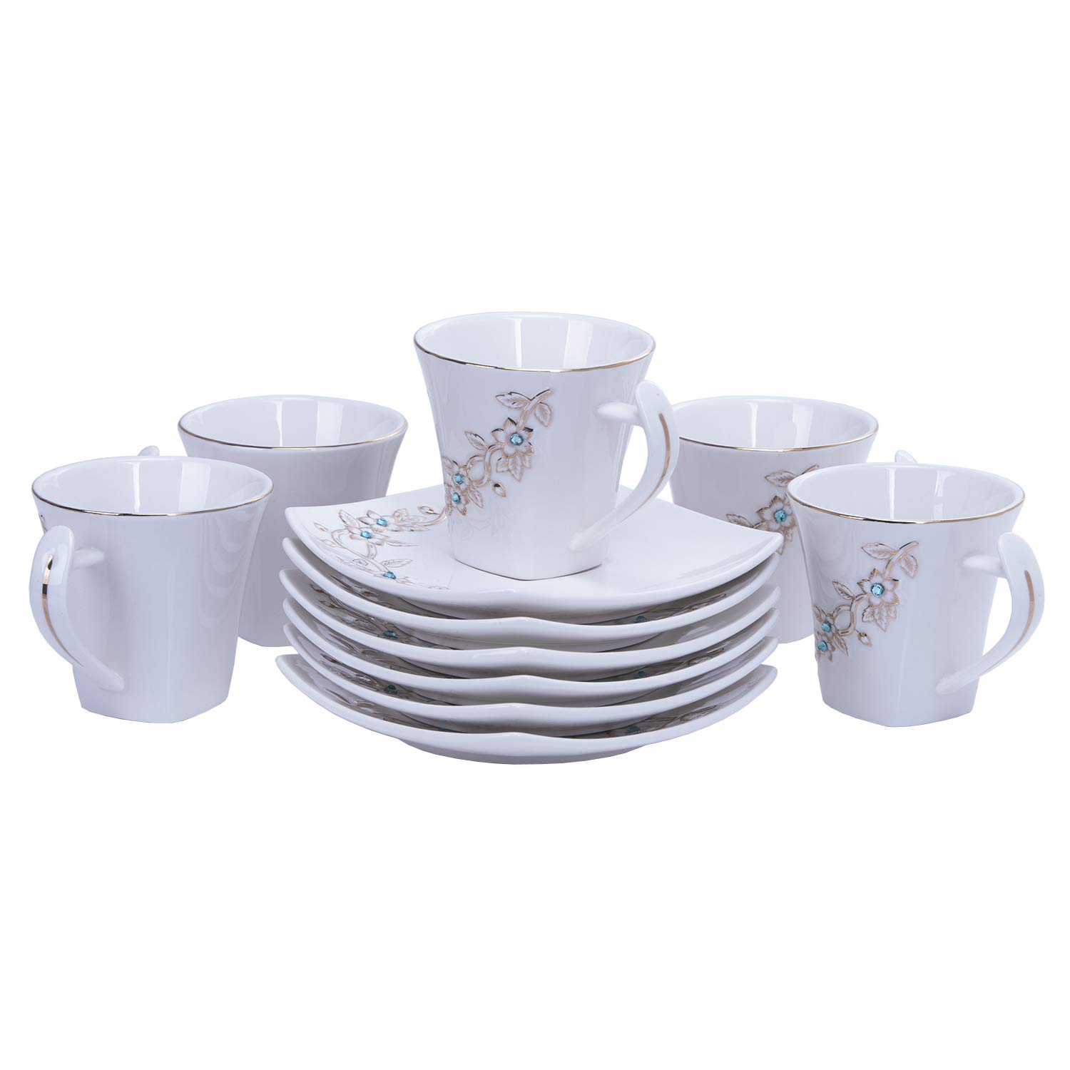 Royalford Cup & Saucer 12pcs