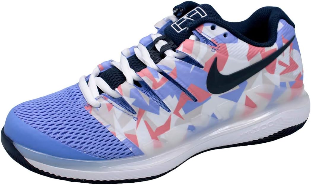Nike Air Zoom Vapor X Hc Hard Court Tenis Aa8027-406 para mujer, Royal Pulse/Obsidian-blanco 