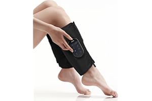 HUBDIC HubiCare Calf and Thigh Leg Massager, Leg Massager for Circulation and Pain Relief, Calf Air Compression Massager with Heat, Compression Massager with 4 Modes 3 Intensities (Pair)