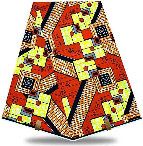 Cotton Fabric | Wholesale Price! New Dutch Wax African Real Dutch Wax Veritable Dutch Wax for Patchwork Sewing Xys115 | by BINOCA