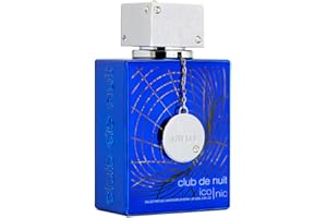 Armaf Club de Nuit Blue Iconic for Men Eau de Parfum Spray, 3.6 Ounce