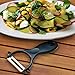 Premium Vegetable Spiralizer Bundle - New 4-Blade Spiral Slicer with Ceramic Peeler - Zucchini Pasta Spaghetti Maker