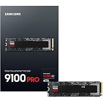 Samsung MZ- VAP1T0BW 9100 PRO 4T PCIe® 5.0 x4 Internal SSD NVMe