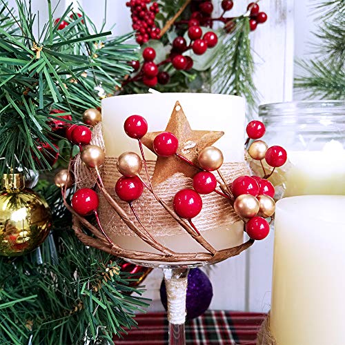 3 Artificial+Christmas+Wreaths+Farmhouse+Centerpiece