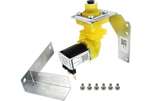 KNOCOKIE UPGRADED 000009121, 000008486, IH9121 Water Inlet Valve Compatible With manitowoc Ice Machines，220/240V 50/60Hz 6W Fits I, ID, IR, IT, IY, QCA, QFA, QY, SD and SY Series Machines,etc