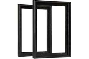 FOLKOR Floating Canvas Frame for 11x14 Inch Painting 0.6-0.8" Deep, 2 Pack Floater Frame for Canvas Prints, Art frame for Wal