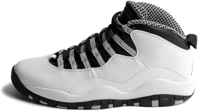 white black and red jordan 10s