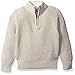 The Children's Place Toddler Boys Mock Neck 1/2 Zip Sweater, Cream, S (5/6)