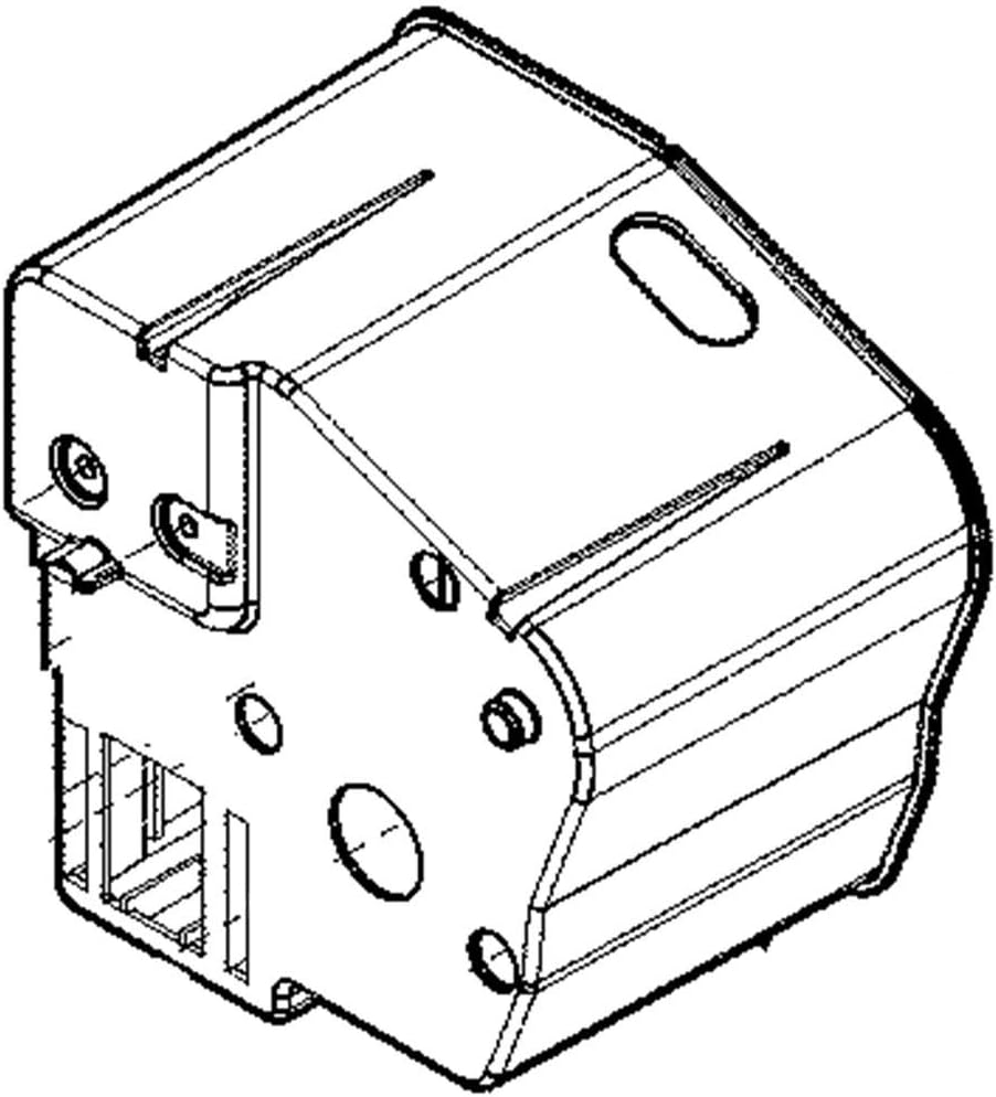 242305201 Refrigerator Auger Motor Cover Genuine Original Equipment Manufacturer (OEM) Part