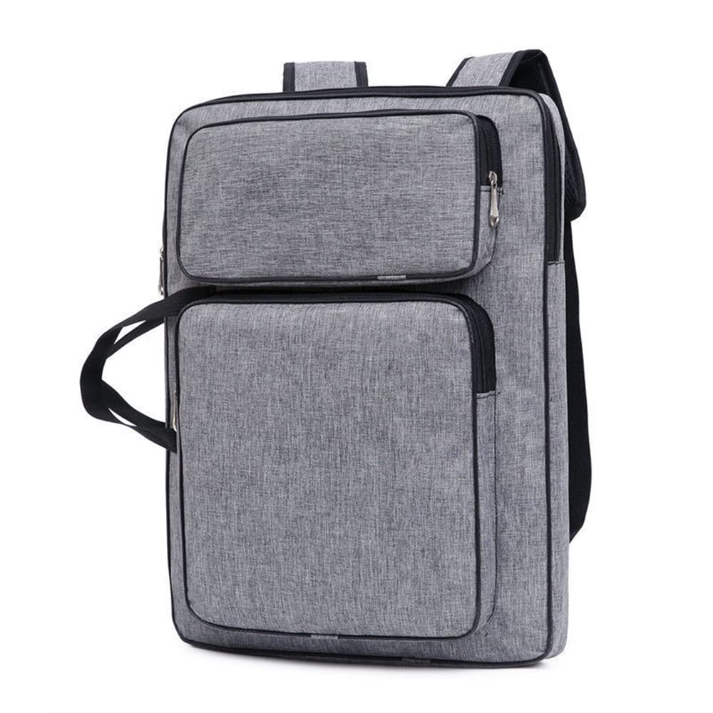 DZOZO A3 Art Portfolio Case Artist Carry Bag with Handle Art Storage Bag Tote Bag Artwork Sktchbook Backpack Drawing Board Organizer