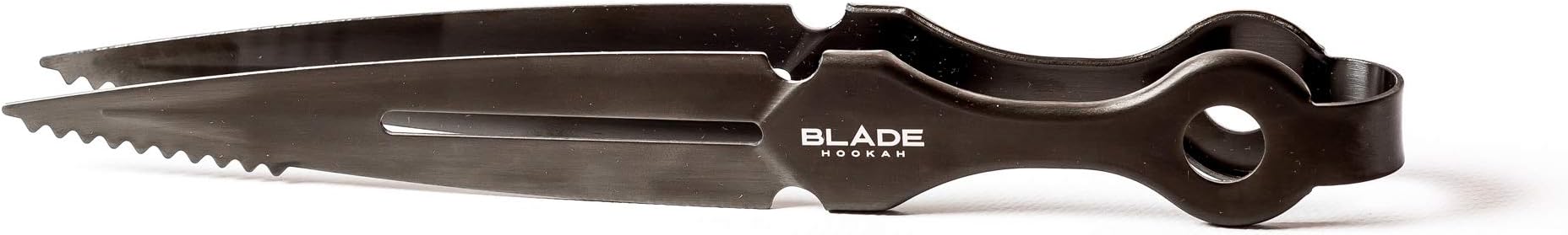 Blade Hookah Shisha Tongs Boxed Limited Edition (Gun Metal)