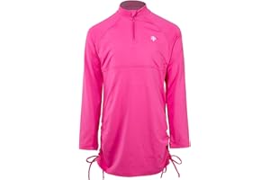 Coolibar UPF 50+ Girl's Lawai Ruche Swim Shirt - Sun Protective