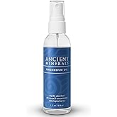 Ancient Minerals Magnesium Oil Spray Bottle of Pure Genuine Zechstein Magnesium Chloride - Topical Magnesium for Skin Application (4fl oz)