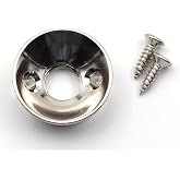Electrosocket Jack Plate for Telecasters - Polished Nickel Finish