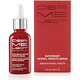Dermelect Outcrease Retinol Trifecta Serum, 1 fl oz | 3 forms of retinol, fine lines &amp; wrinkles, sun damage, uneven texture &amp; tone, slow-release delivery