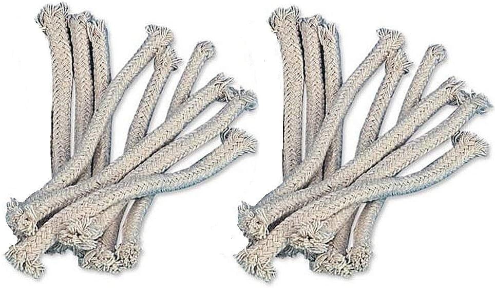 OnTheMove 18 Stück Ersatzdochte für Gartenfackel Bambusfackel Fackel Öllampe