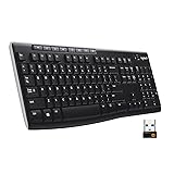 Logitech K270 Wireless Keyboard for Windows, 2.4