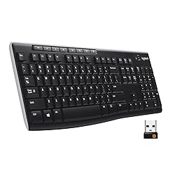 Logitech K270 Wireless Keyboard for Windows, 2.4