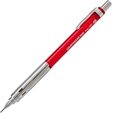 Pentel Arts GraphGear 300 Mechanical Pencil, (0.9mm) Thick line, 1-Pack, Red Barrel