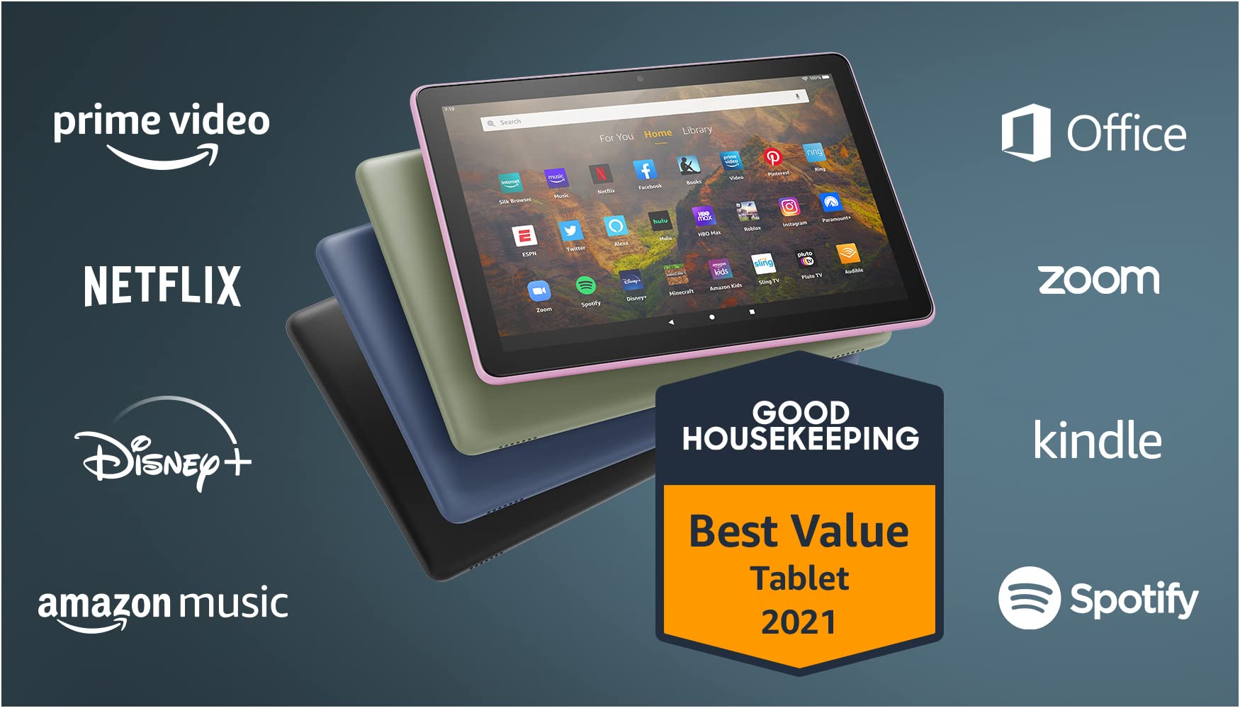 Amazon Fire HD 10 tablet, 10.1