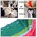 5 Yards Floral Lace Ribbon Stretch Tulle Lace Trim Elastic Webbing Fabric for DIY Jewelry Making Craft Clothes Accessories Gift Wrapping Wedding Party Decoration (Burgundy)